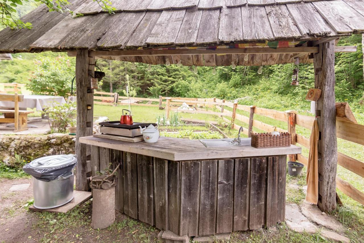 Вилла Lizina Hiska House Bohinj Бохиньска-Быстрица Экстерьер фото